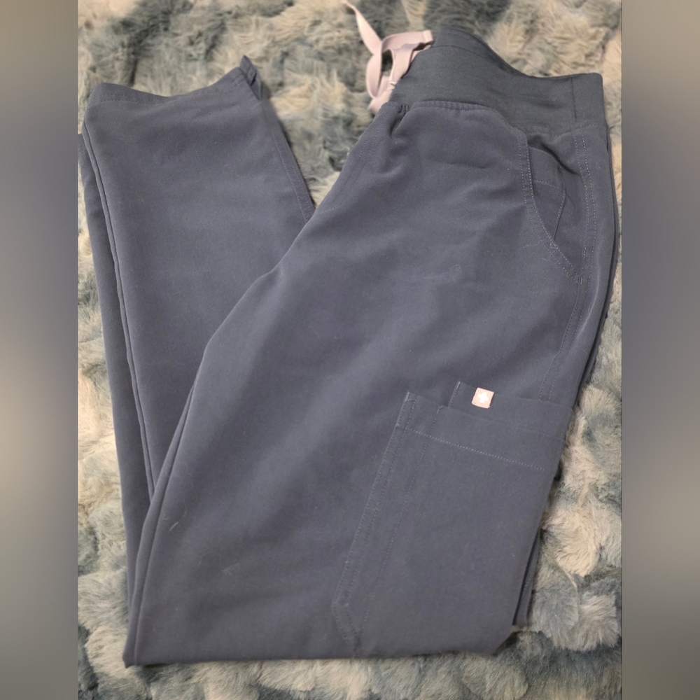Dark Harbor FIGS Yola High Waisted 2.0 Skinny Scrub Pants - Mediun
